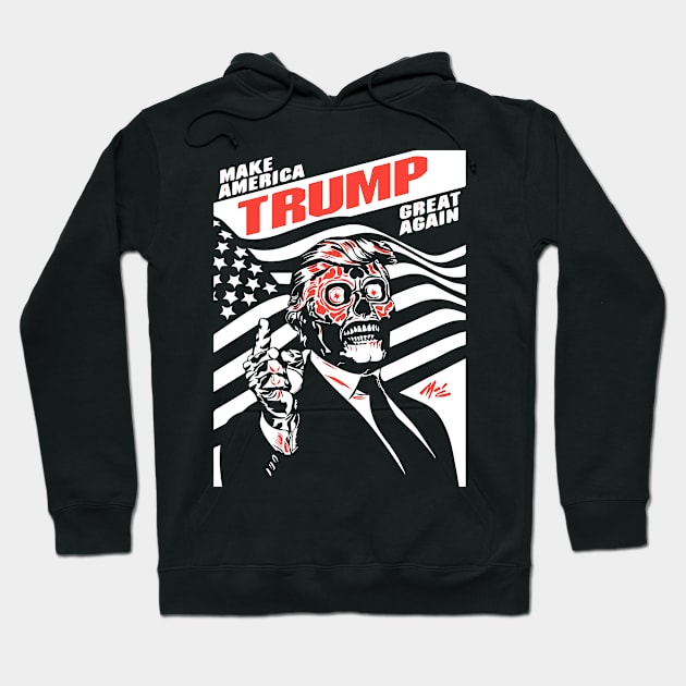 trump Hoodie by FUNNY LIFE